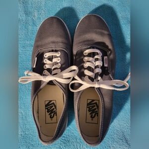 Vans Gray Canvas Sneakers